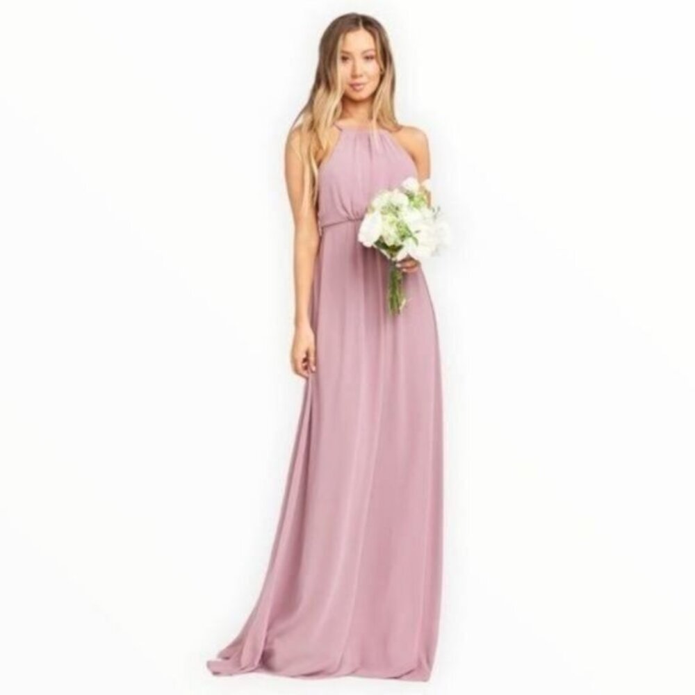 Show Me Your Mumu Amanda Maxi Dress Antique Rose Chiffon New Without Tags